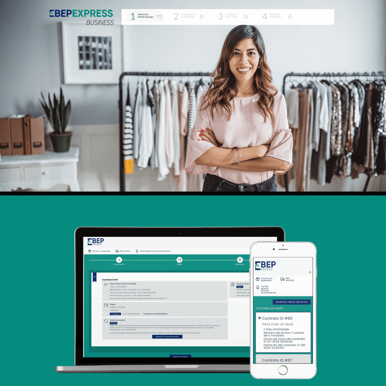 Spedire pacco ecommerce economico EBEP Express